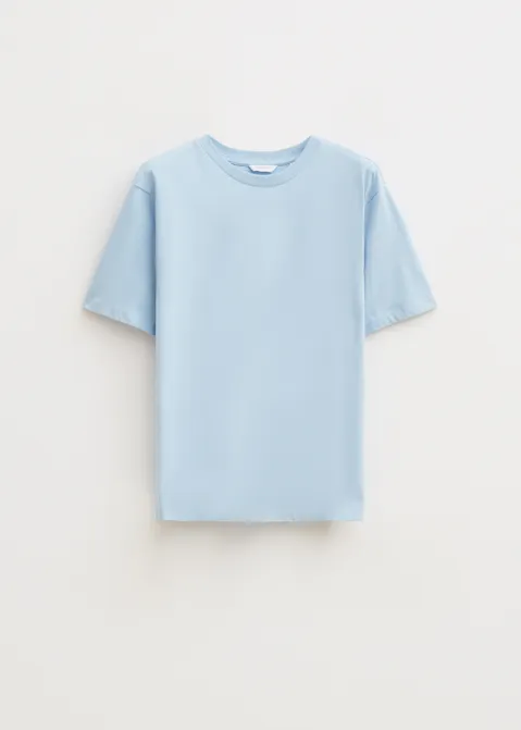 Oversized T-shirt blauw (BLW.L)