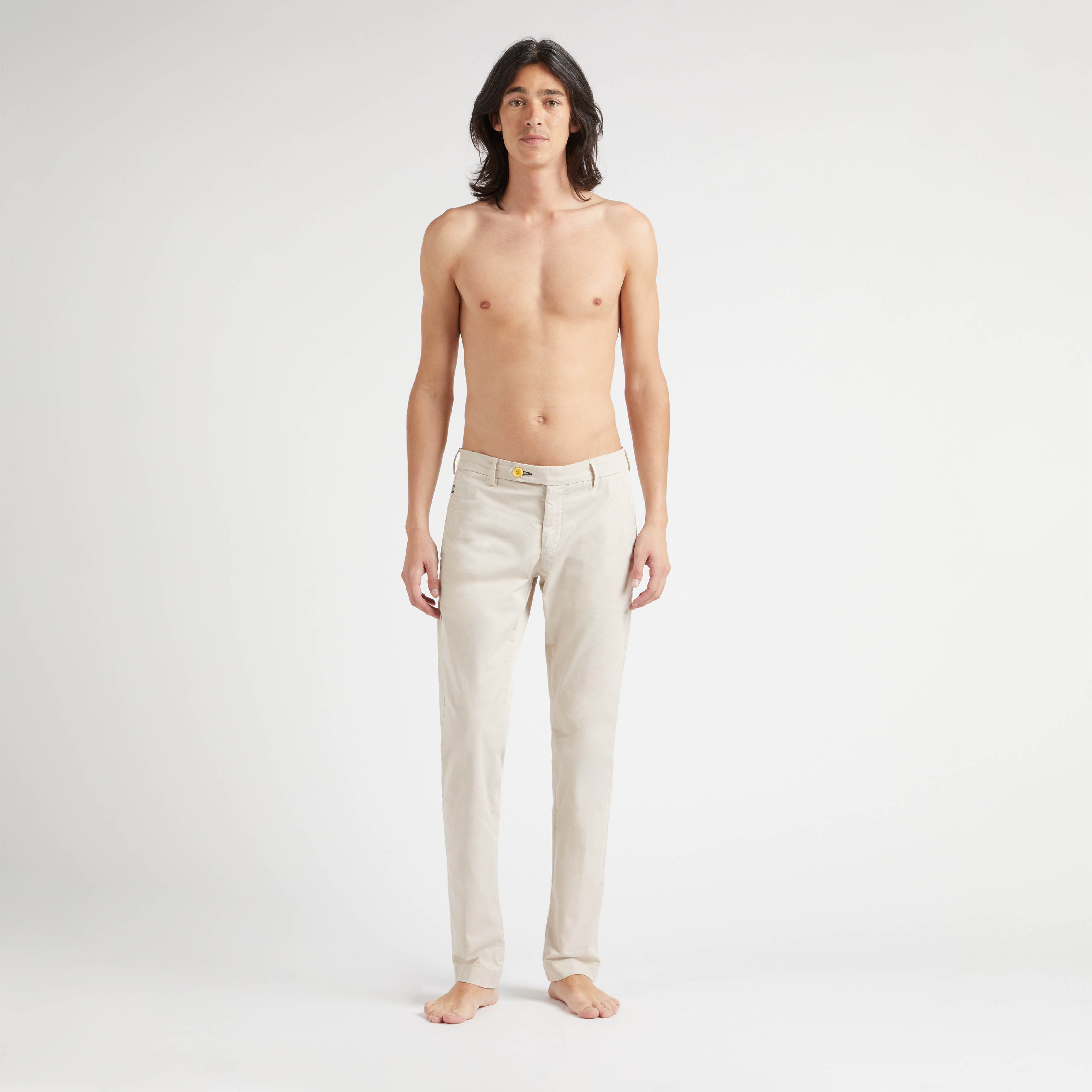 Pantalon Chino en Coton Homme Uni | Pantalon Vilebrequin