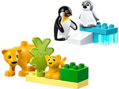 LEGO Families van wilde dieren: pinguïns en leeuwen (10442)
