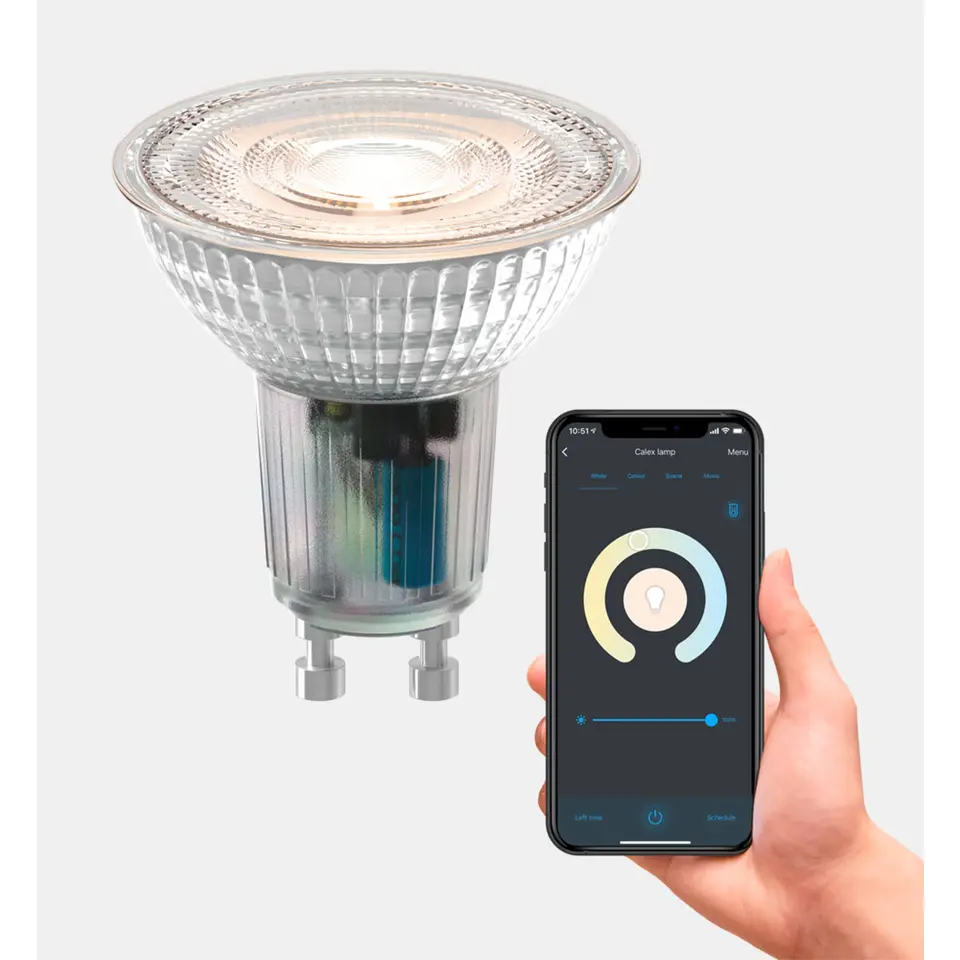 Calex Smart LED-reflectorlamp - transparant - 5W