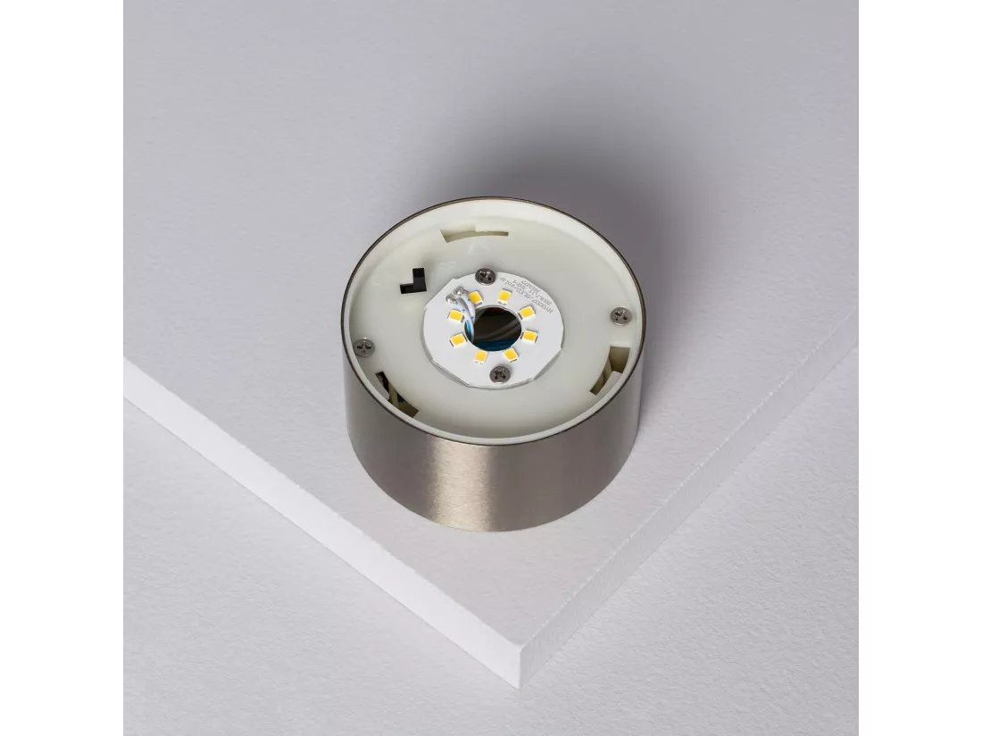 Balise Solaire LED Extérieure 1.5W en Saillie sur Pied 50cm avec Détecteur de Mouvement Inti Inox 3000K Blanc chaud