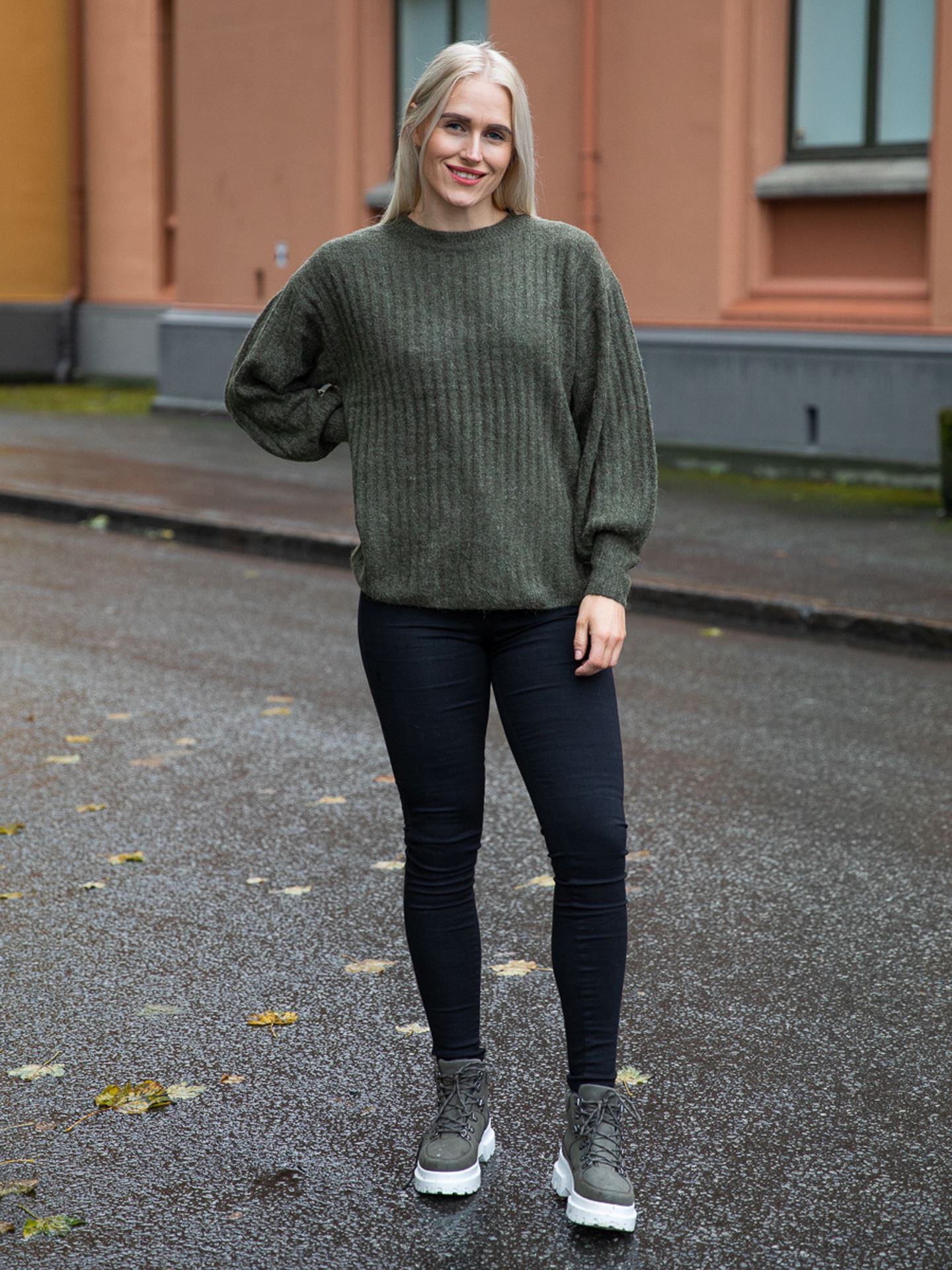 Amara Long Sleeve Rib