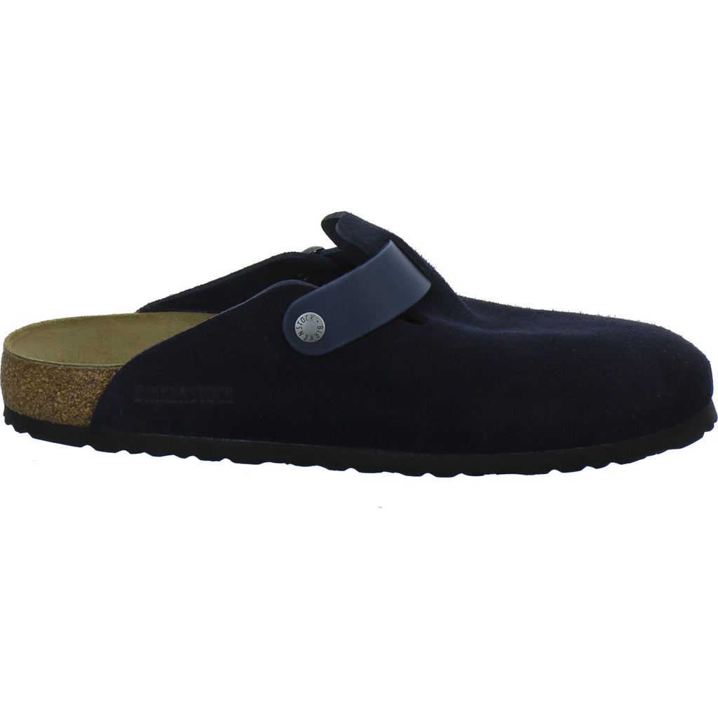 Birkenstock Pantoletten Herren Boston Dunkelblau