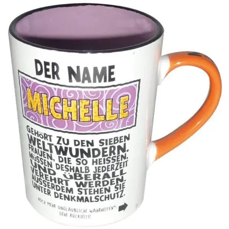 Depesche Weltbester Becher mit Name Michelle