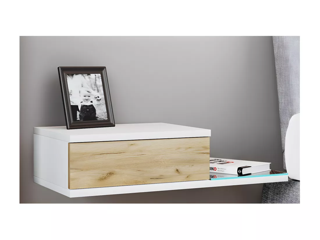 Tiroir mural design Table de nuit KonsilaL
