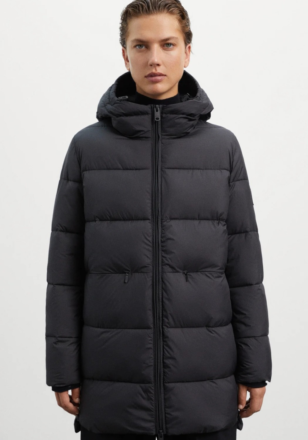 Ecoalf Wintermantel Marangu Black