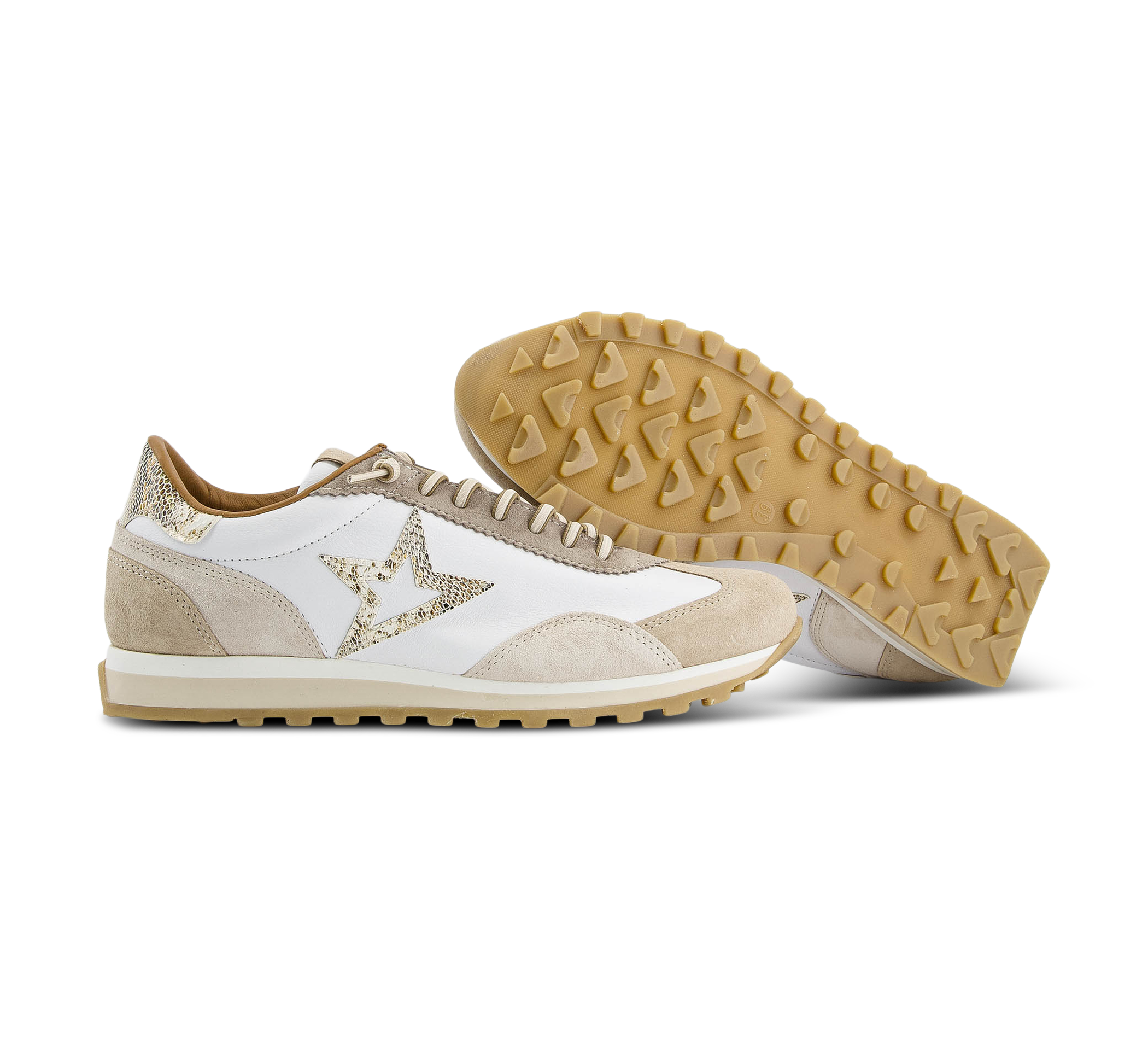 1874 by Walder Sneaker low weiss