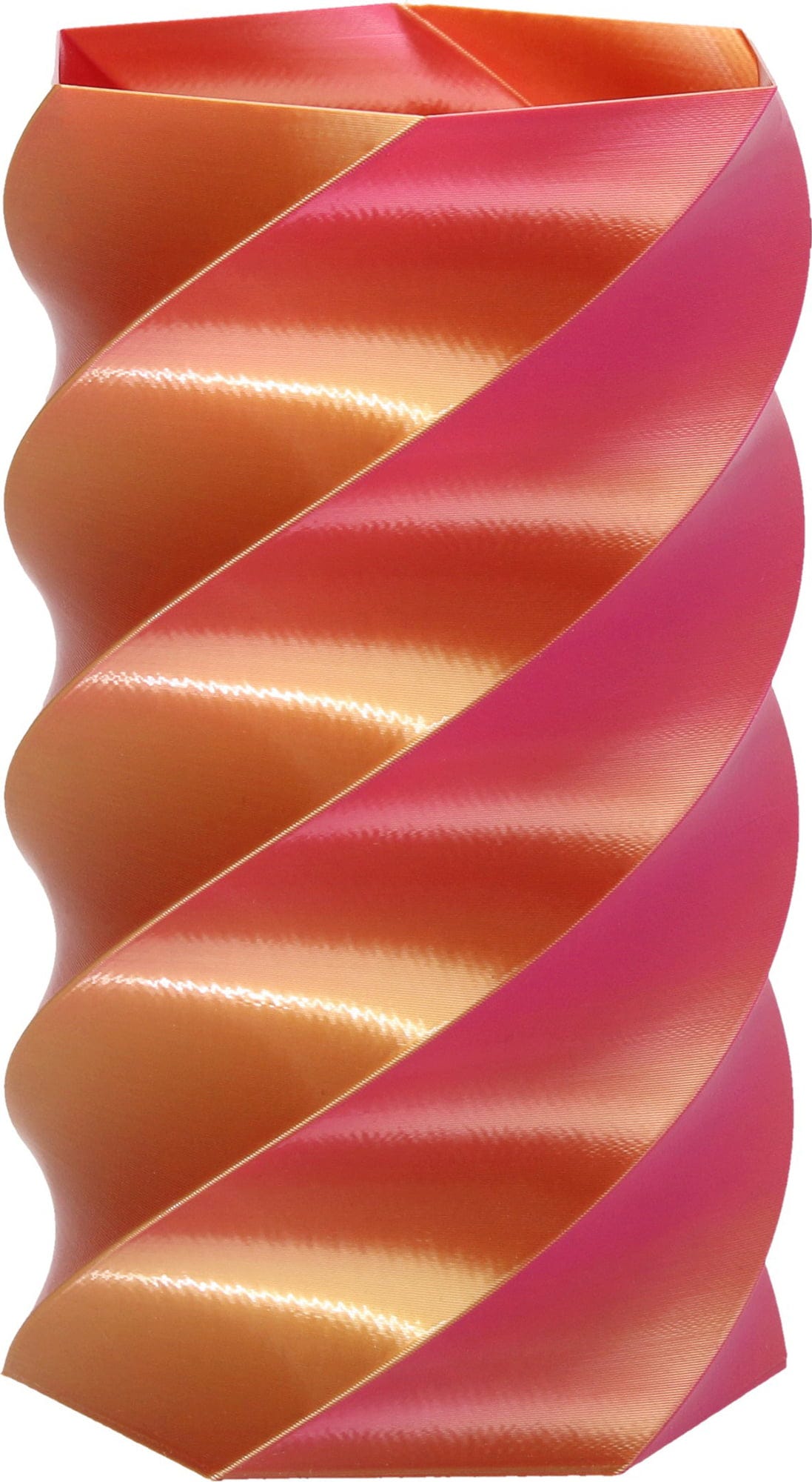 3DJAKE  magicPLA Cotton Candy, 1,75 mm / 1000 g    Zweifarbiges PLA-Filament für bunte Farbkreationen in Cotton Candy