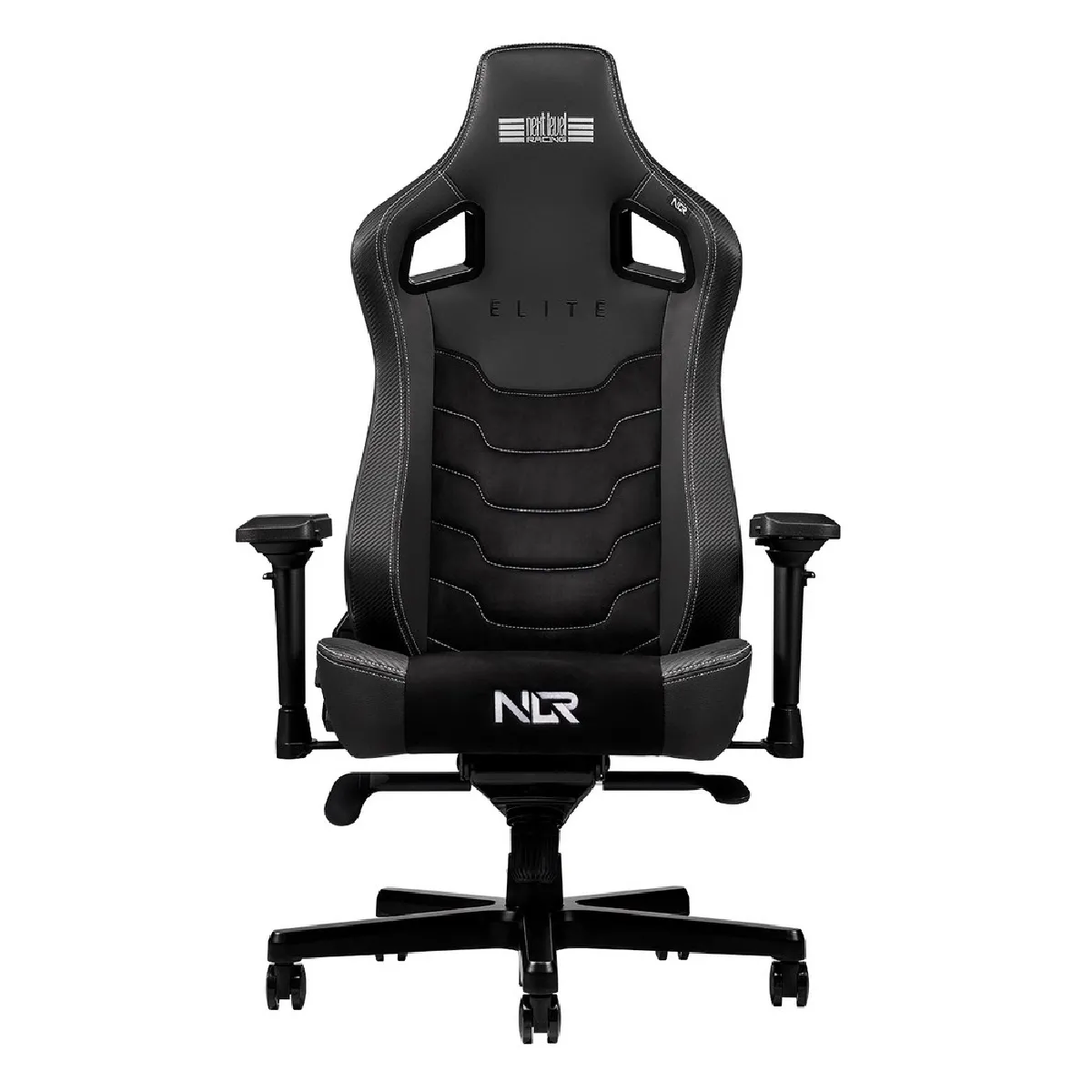 Next Level Racing Elite - Edition cuir et daim, Noir