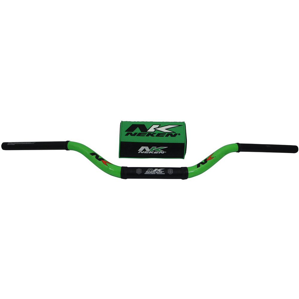 Neken - Guidon CR High - diamètre variable design conique Vert fluo
