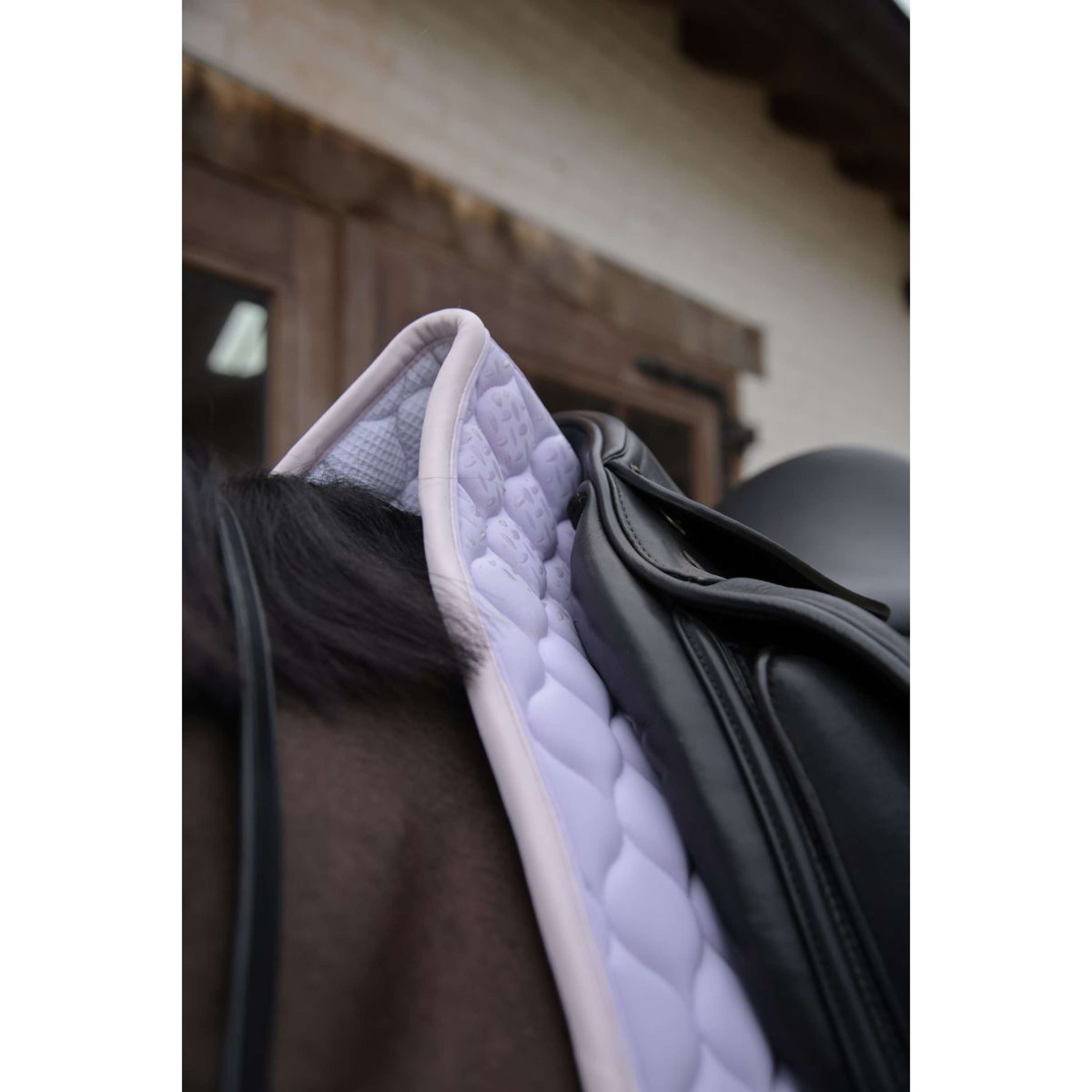 Kentucky Zadeldekje Softshell Onion Quilt Dressuur Lichtpaars/Lichtroz