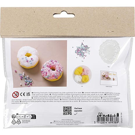 Creotime mini DIY donuts modelleringskit