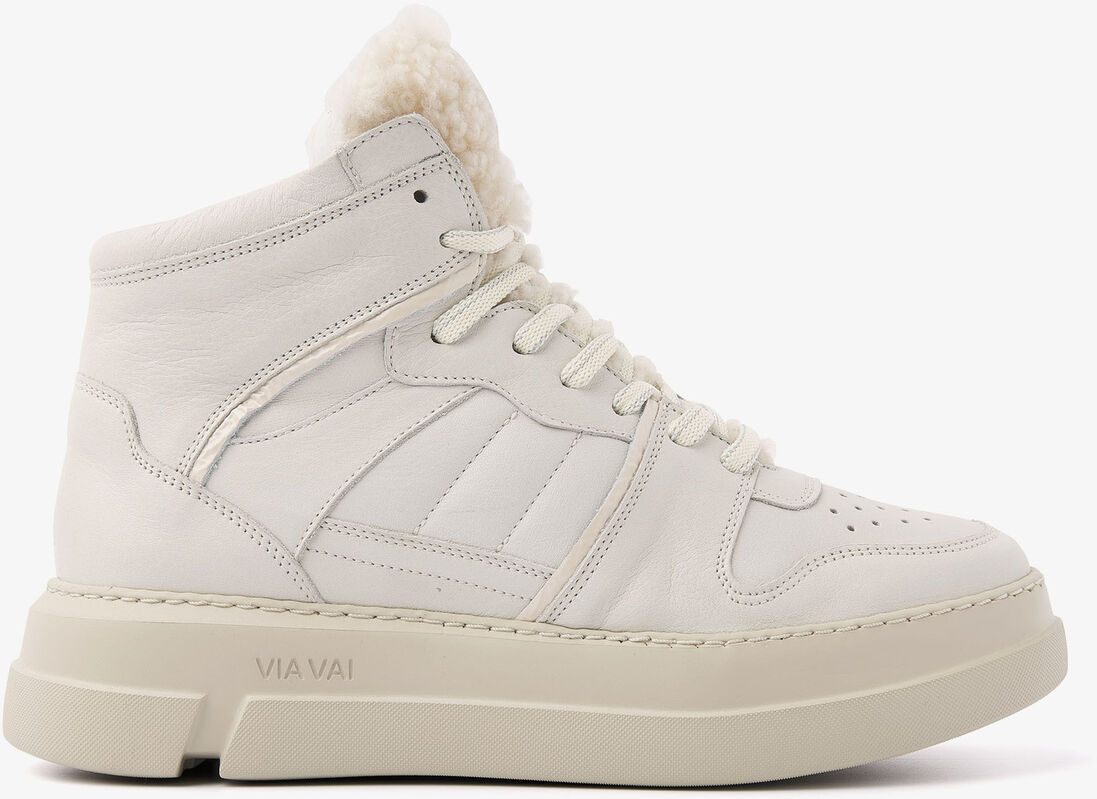 VIA VAI beige via vai hoge sneaker blue matt