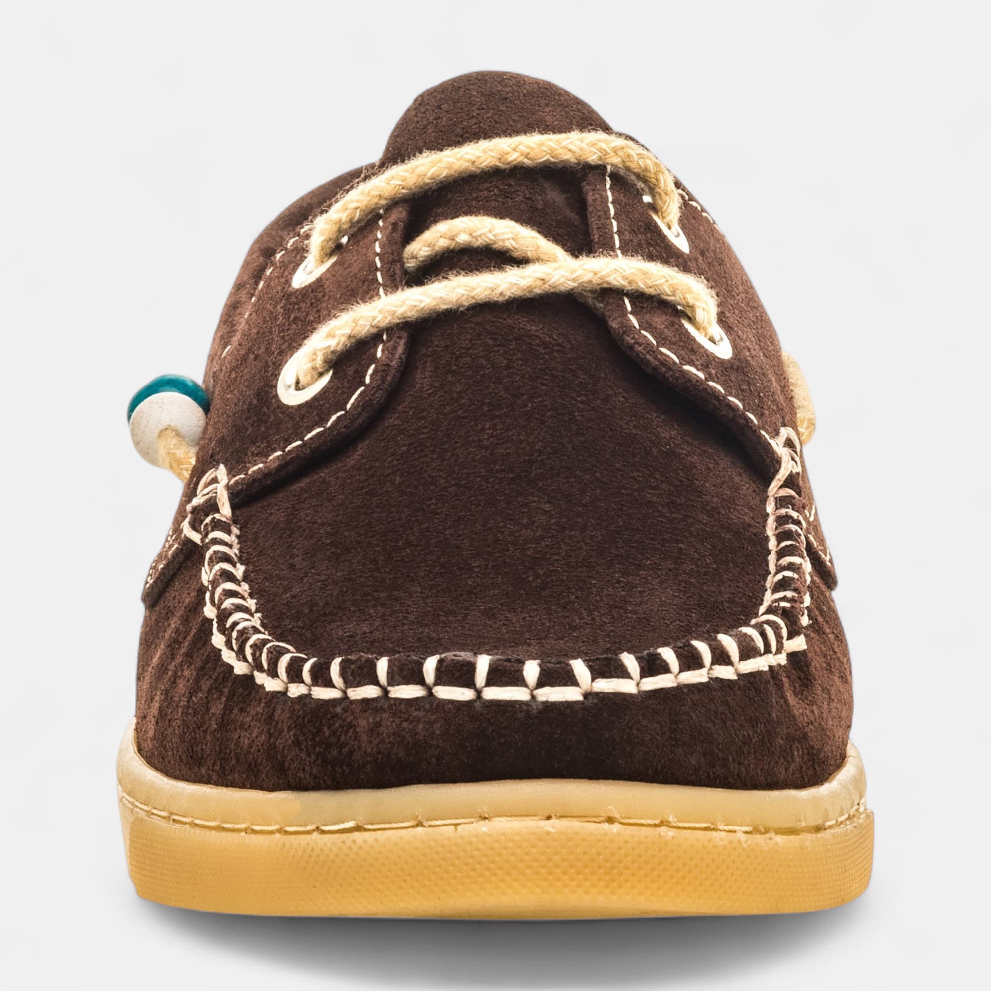 Mocassins Femme en cuir marron