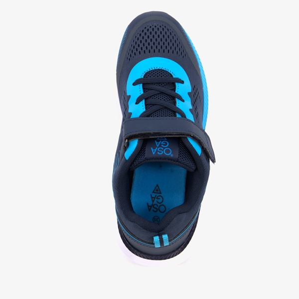 Osaga Max kinder sportschoenen zwart/blauw