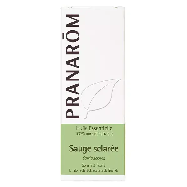 Pranarom Huile Essentielle Sauge Sclarée Somminté Fleurie 10ml