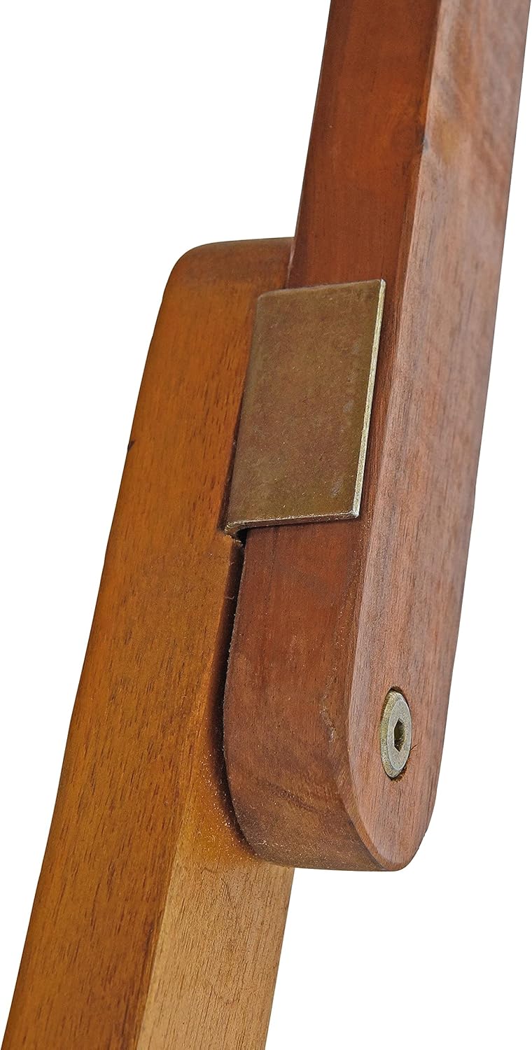 ESTEXO Gartentisch Balkontisch Terrassentisch Akazie Holz Tisch Gartenmöbel Oval klappbar
