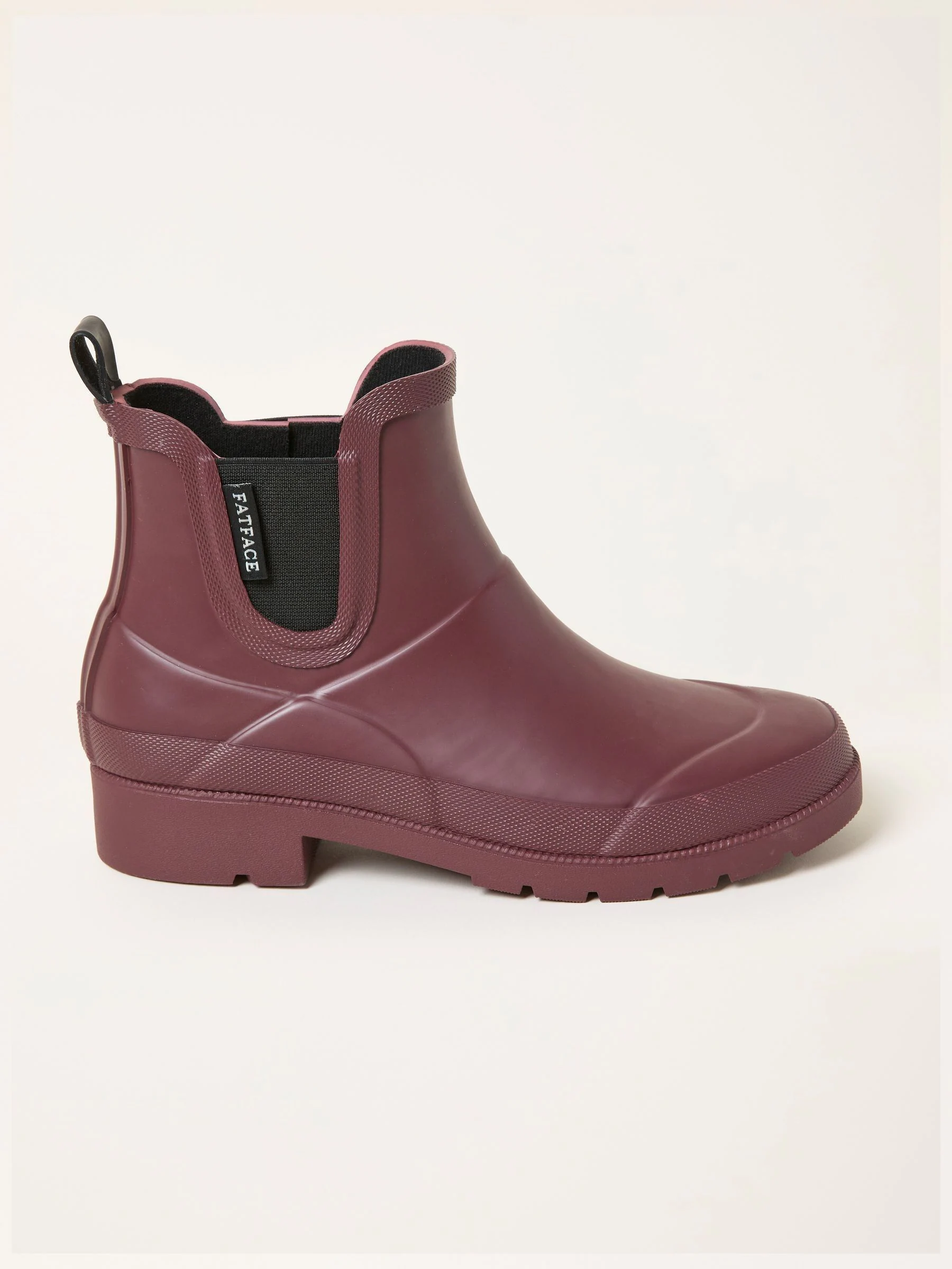Bordeauxrood - FatFace Rubber Ankle Welly
