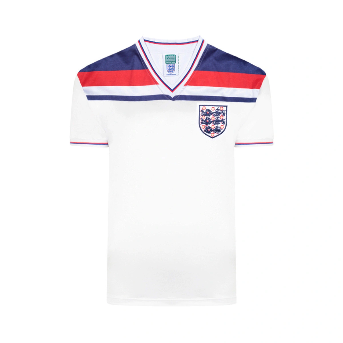 T-Shirt Score Draw England 1982 World Cup Finals shirt