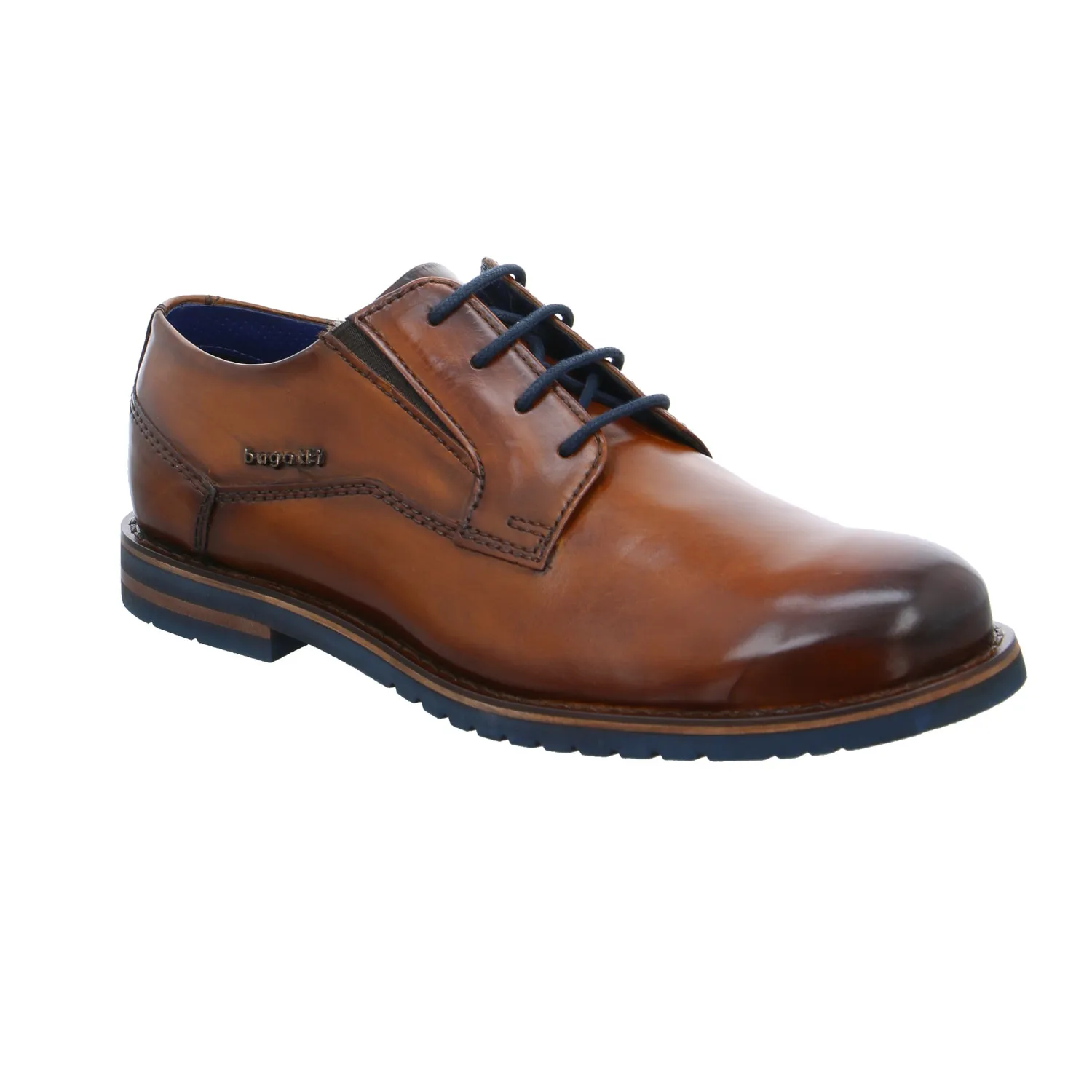 BUGATTI SHOES Halbschuh-City Cognac Leder