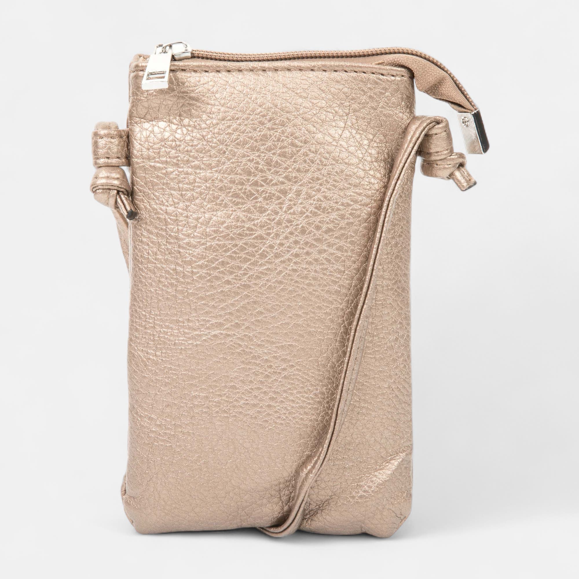 Pochette pour téléphone bronze