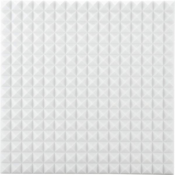 t.akustik Melamine Pyramid 70mm White
