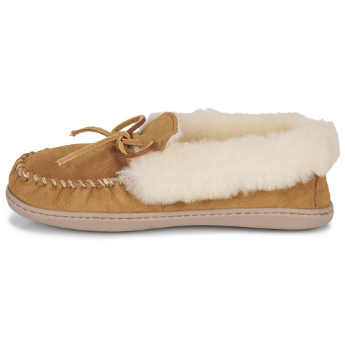 Minnetonka - ALPINE SHEEPSKIN MOC - Marron