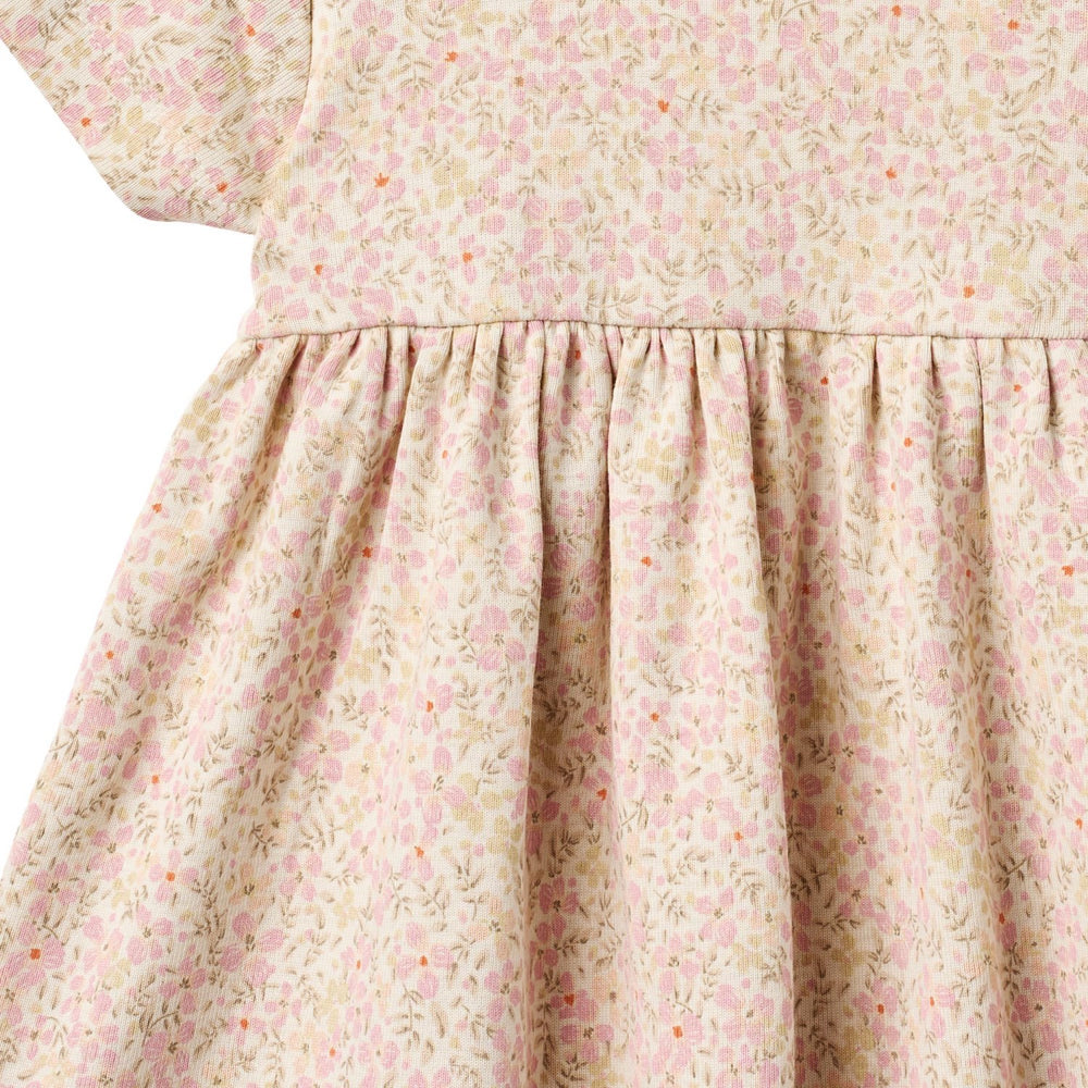 Køb Wheat Coral Flowers Jersey Kjole S/S Nova