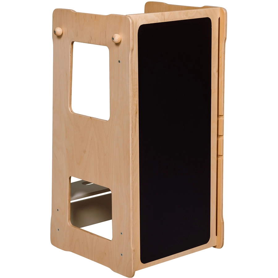 Montessori® Montessori® Lernturm XL + Tafel-BrettRutsche Montessori® Kindermöbel mehrfarbig
