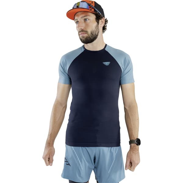 T-shirt trail DYNAFIT ULTRA 3 S-TECH S/S TEE M BLUEBERRY
