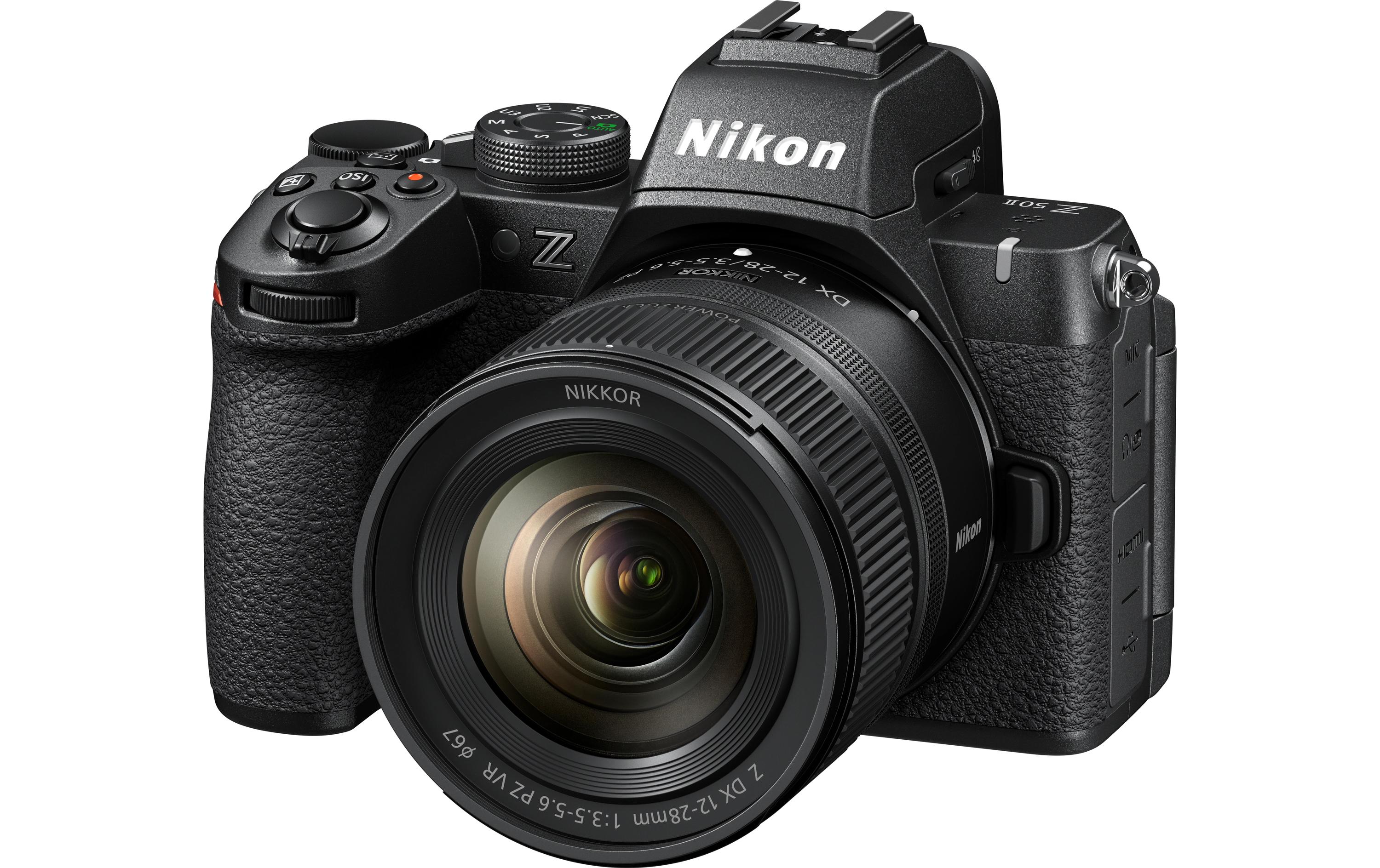 Fotokamera Z50 II Kit 12-28mm<br>Leistungsstarke spiegellose Digitalkamera mit 12-28mm Objektiv