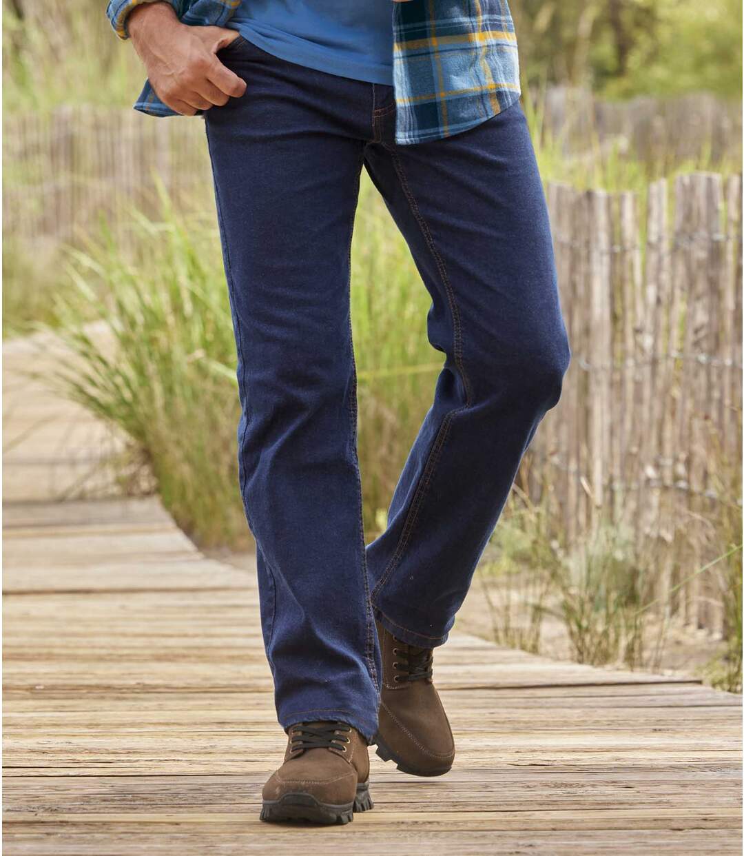 Lot de 2 Jeans Regular Stretch