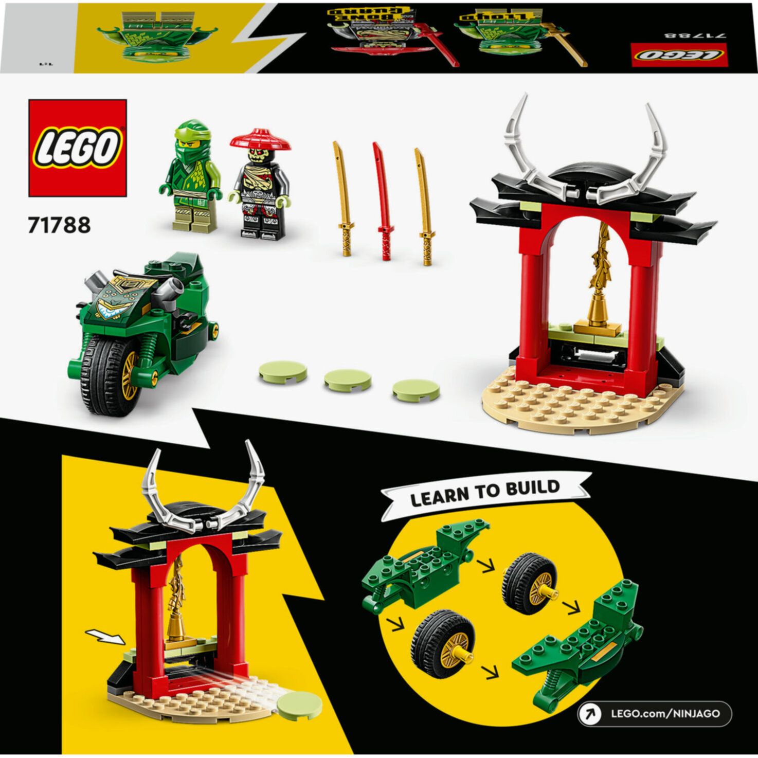 LEGO® NINJAGO® 71788 Lloyds Ninja-Motorrad 4+ Jahre