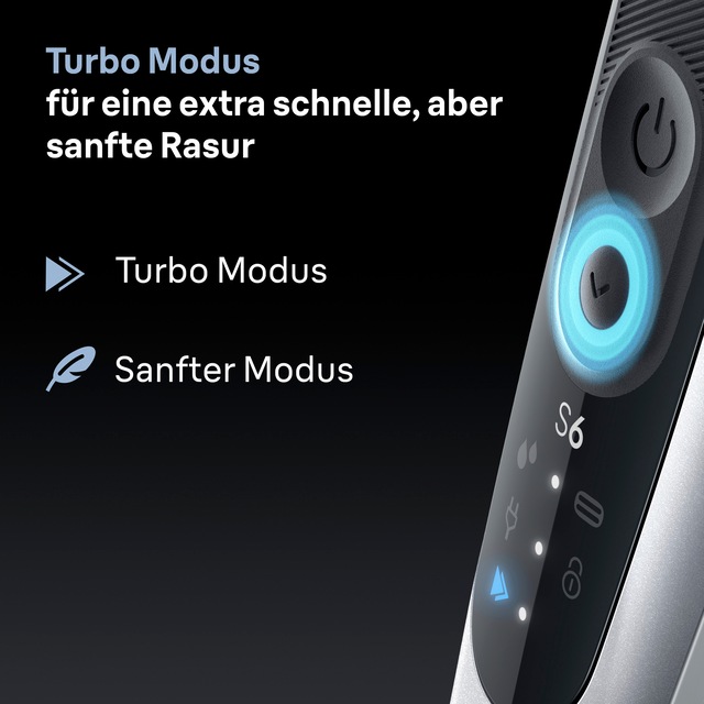 Braun Elektrorasierer »Series 6 62-S7650CC« Smart Care Center 2 Stk. Aufsätze 100% wasserdicht, mit 4in1 SmartCare Center, +2 Aufsätze