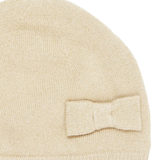 Bleu Ballerine Bonnet en tricot   Glitter Gold Champagne        de               Marèse