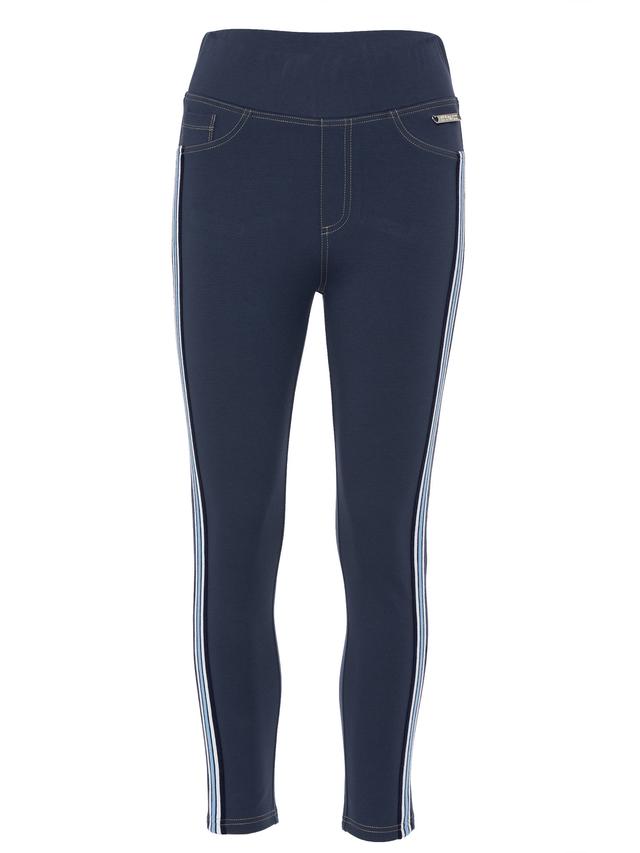 Jeggings Punto di Roma mit Streifen