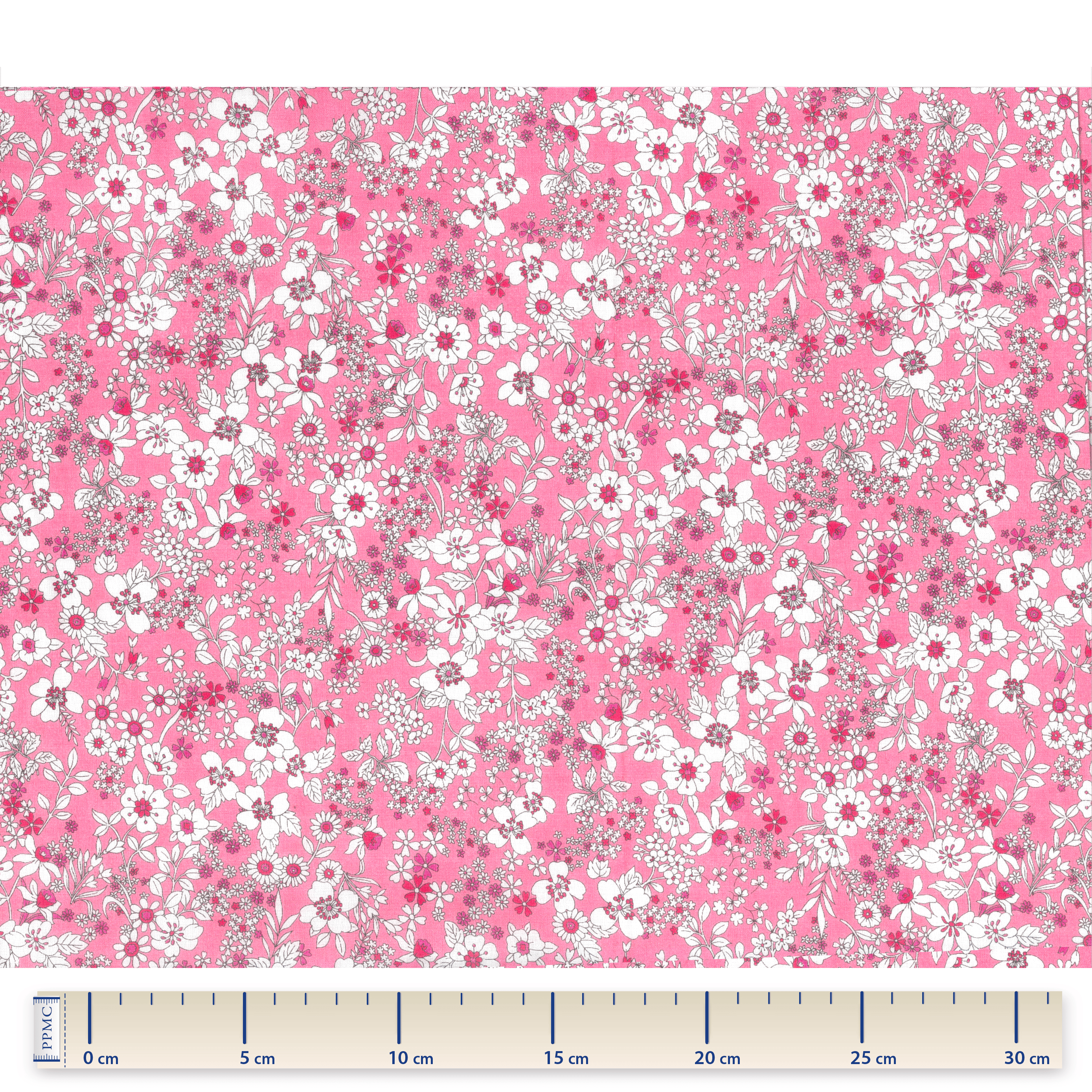 Tissu Coton Au Mètre Violette Rose