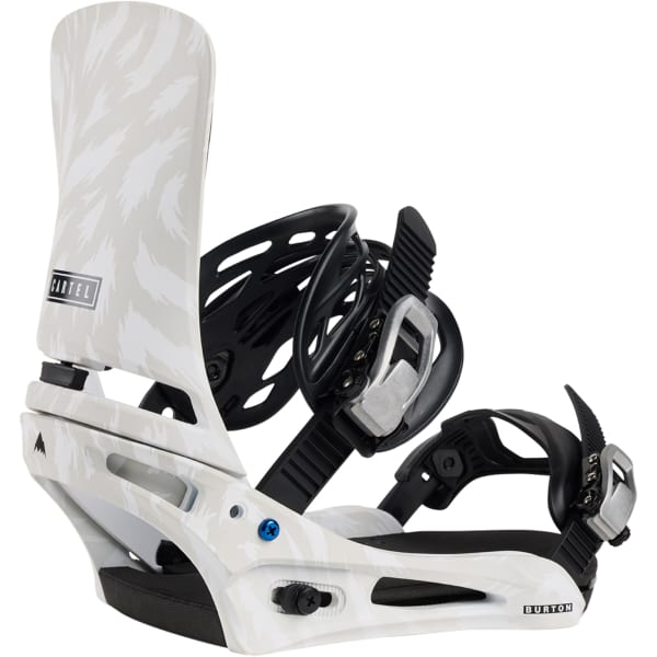 Fixation snowboard BURTON CARTEL GRAY/WHITE