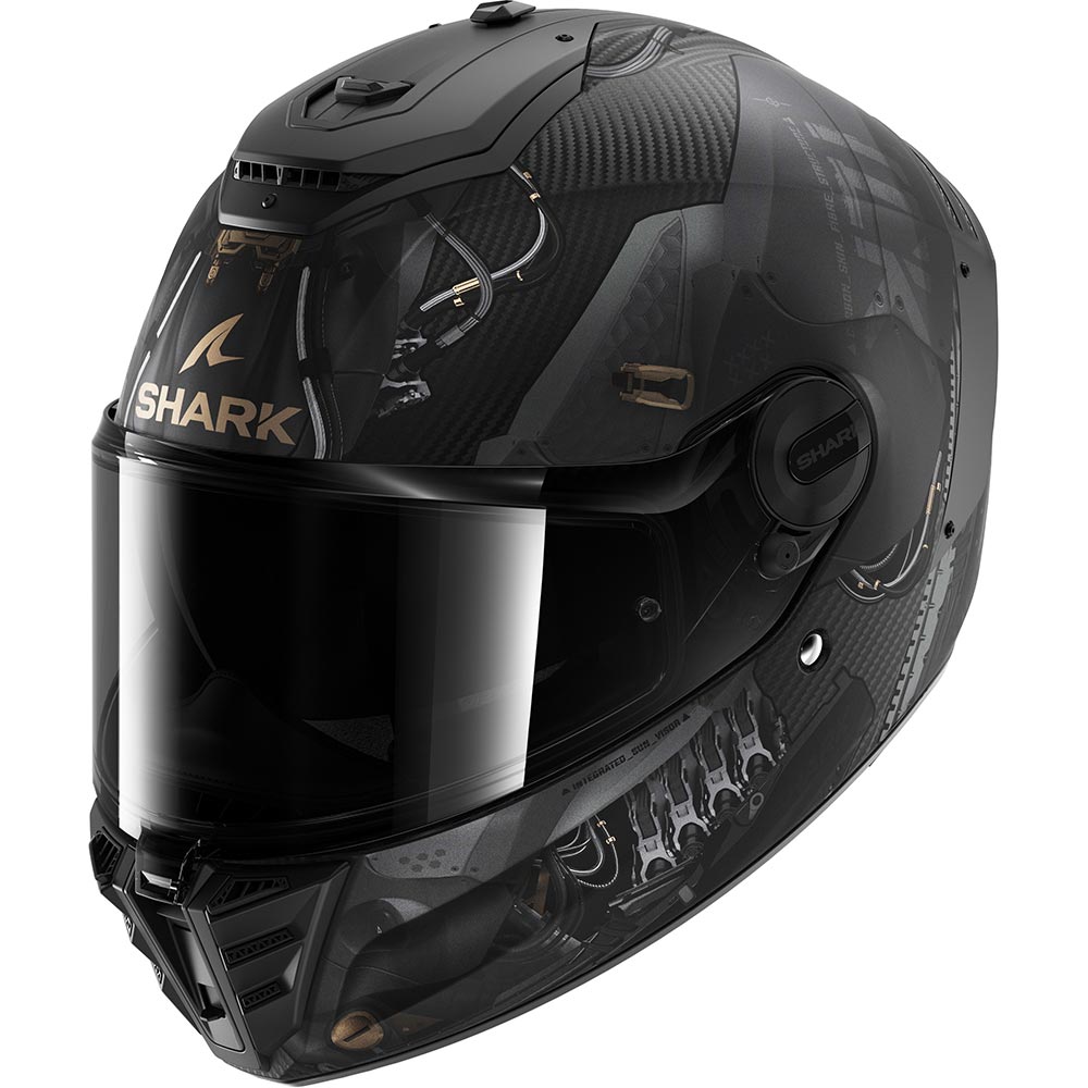 Shark - Casque Spartan RS Carbon Xbot Noir / Anthracite / Mat