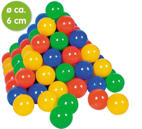 Knorrtoys® Bällebad-Bälle »300 Stück, colorful« 300 Stück