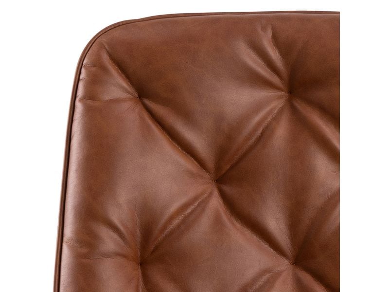AC Design Bürostuhl Erik, mit Polsterrücken und Armlehnen, Höhenverstellbarer Schreibtischstuhl