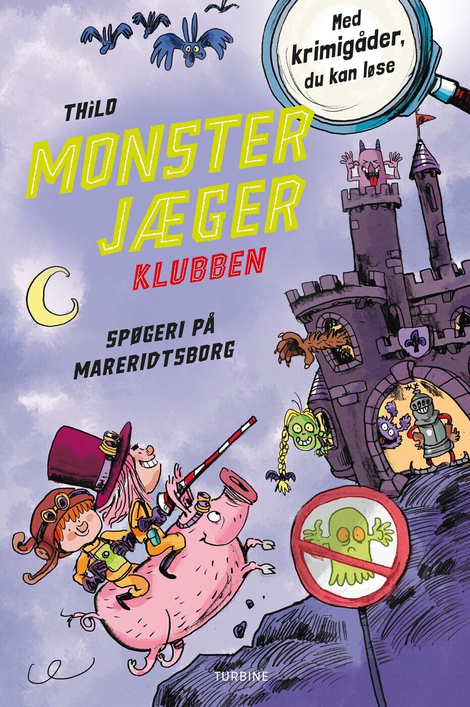 Monsterjægerklubben. Spøgeri På Mareridtsborg - Thilo - Bog