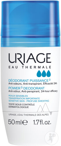 Uriage Déodorant Puissance 3 Roll-On 50ml