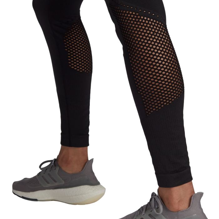 adidas Dame Lange tights Aeroknit Tight Sort