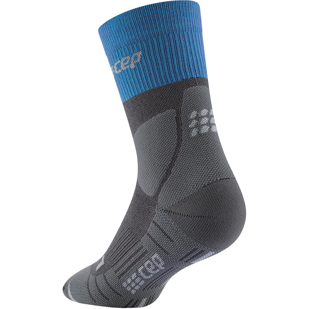 CEP Hiking Merino Socken Mid Cut Herren blue