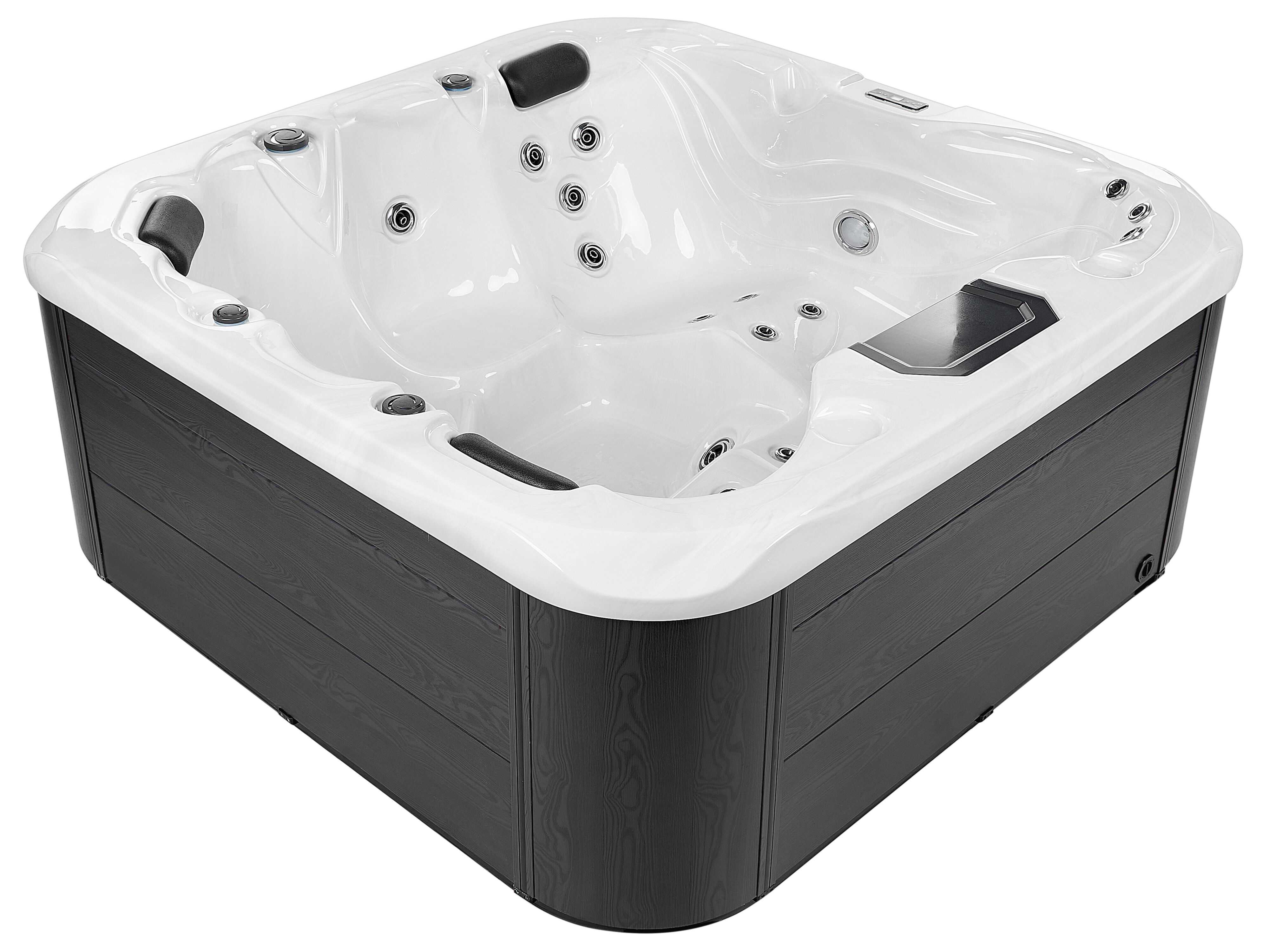 Buiten hottub met LED LASTARRIA Wit