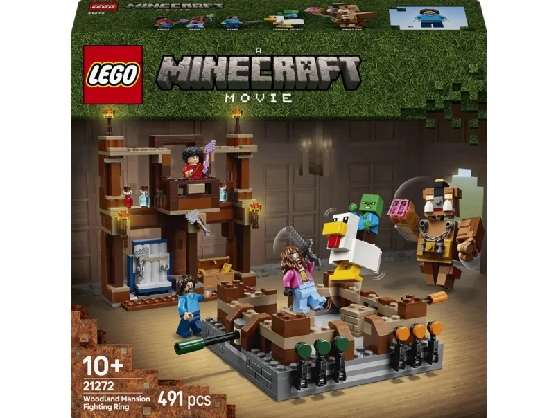 LEGO Minecraft 21272 Skovpalæets kampring