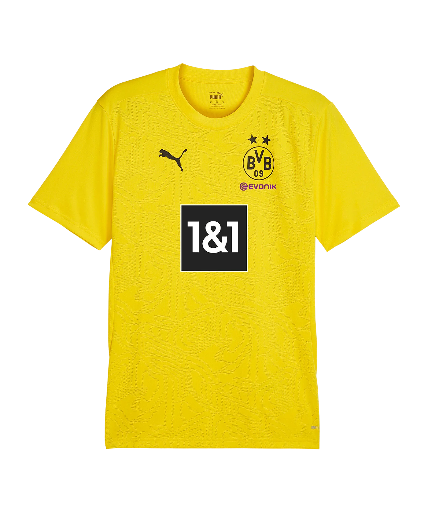 PUMA BVB Training Trikot mit Sponsor Gelb F01