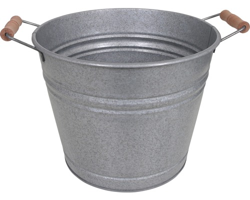 Zinken kuip 30,5x22,5x25 cm 12 L oud zink