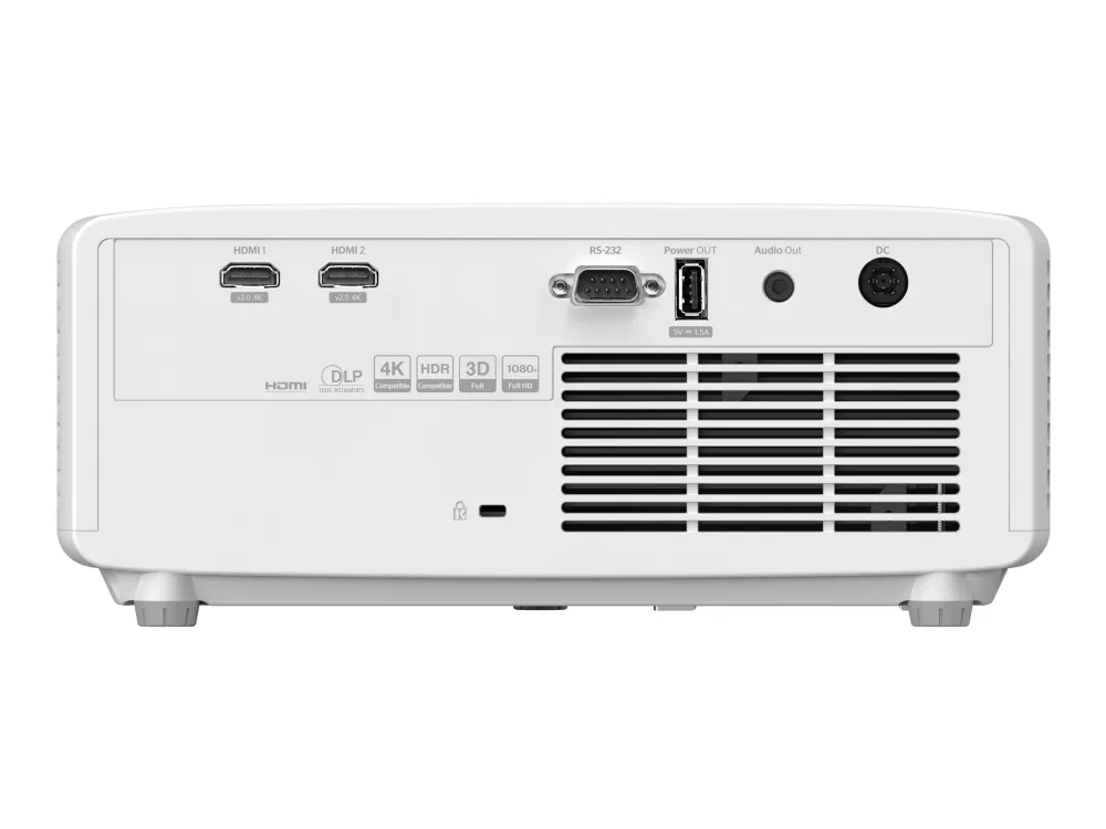 Optoma GT2000HDR - DLP-projektor - laser - 3D - 3500 lumen - Full HD (1920 x 1080) - 16:9 - 1080p - kort kast fikseret objektiv - hvid